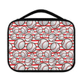 Red Striped Baseball Pattern Print Classic Bible Case