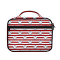 Red Striped USA Star Pattern Print Briefcase Bible Bag