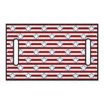 Red Striped USA Star Pattern Print Golf Cart Seat Cover