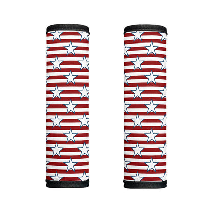 Red Striped USA Star Pattern Print Handle Covers