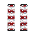 Red Striped USA Star Pattern Print Handle Covers