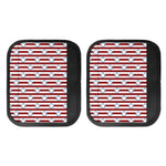 Red Striped USA Star Pattern Print Handle Covers