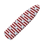 Red Striped USA Star Pattern Print Ironing Board Cover