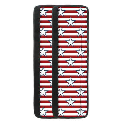 Red Striped USA Star Pattern Print Refrigerator Handle Covers