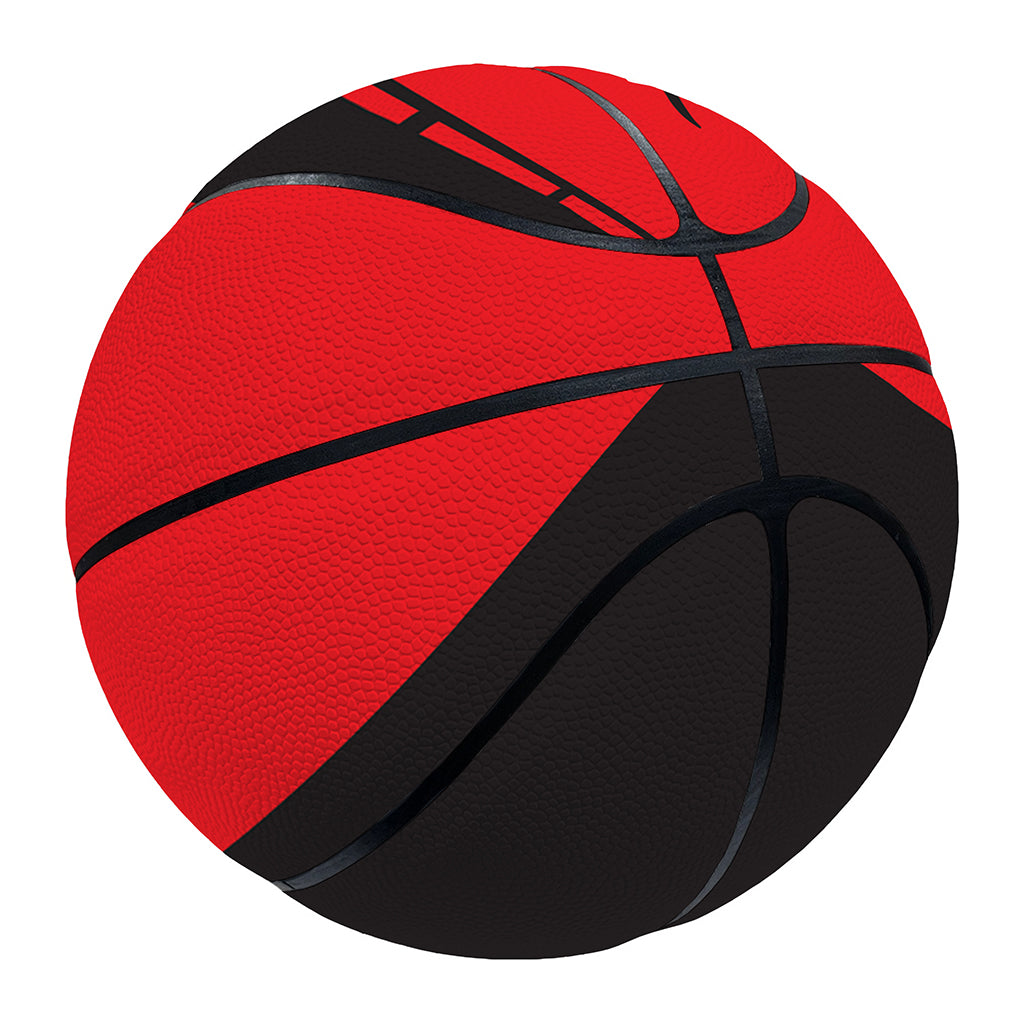 Red Sun Samurai Print Basketball