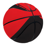 Red Sun Samurai Print Basketball