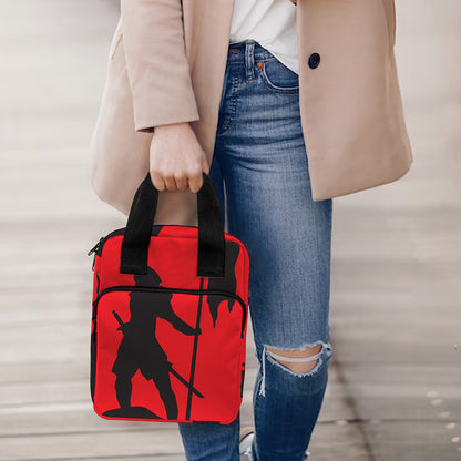 Red Sun Samurai Print Bible Tote Bag