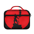 Red Sun Samurai Print Briefcase Bible Bag