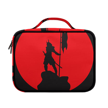 Red Sun Samurai Print Briefcase Bible Bag