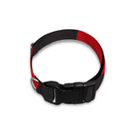 Red Sun Samurai Print Dog Collar