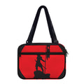 Red Sun Samurai Print Double Strap Bible Bag