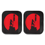 Red Sun Samurai Print Handle Covers