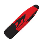 Red Sun Samurai Print Ironing Board Cover