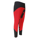 Red Sun Samurai Print Men's Compression Pants