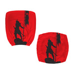 Red Sun Samurai Print Office Chair Cover