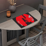 Red Sun Samurai Print Placemat