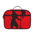Red Sun Samurai Print Portable Lunch Bag