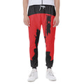 Red Sun Samurai Print Joggers