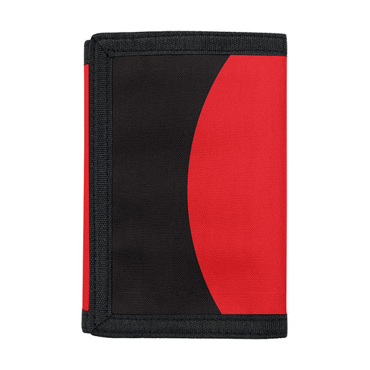 Red Sun Samurai Print Trifold Wallet