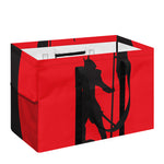Red Sun Samurai Print Utility Tote Bag