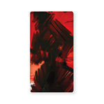 Red Sunset Samurai Print Baby Crib Sheet