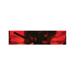 Red Sunset Samurai Print Bed Runner
