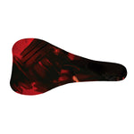 Red Sunset Samurai Print Bicycle Seat Cover