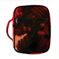 Red Sunset Samurai Print Front Pocket Bible Bag