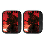 Red Sunset Samurai Print Handle Covers