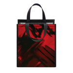 Red Sunset Samurai Print Insulated Lunch Tote