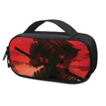 Red Sunset Samurai Print Insulin Cooler Travel Case