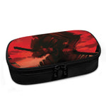 Red Sunset Samurai Print Insulin Cooler Travel Case