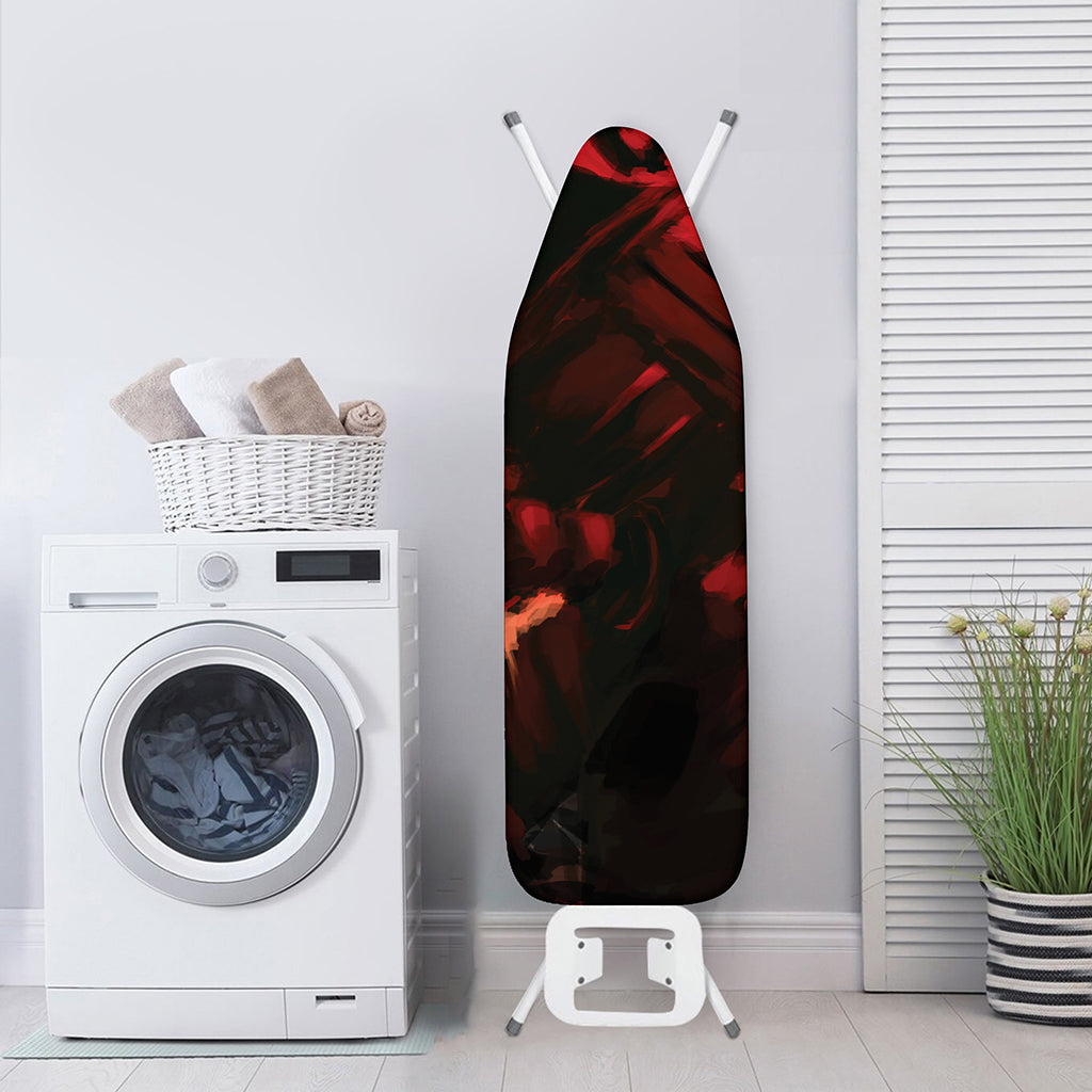 Red Sunset Samurai Print Ironing Board Cover