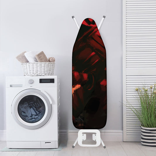 Red Sunset Samurai Print Ironing Board Cover