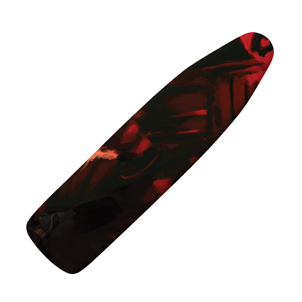 Red Sunset Samurai Print Ironing Board Cover