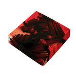 Red Sunset Samurai Print Outdoor Seat Cushion Cover