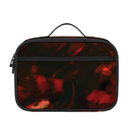Red Sunset Samurai Print Portable Lunch Bag