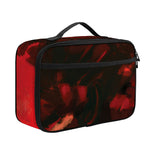 Red Sunset Samurai Print Portable Lunch Bag