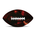 Red Sunset Samurai Print Rugby Ball