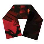 Red Sunset Samurai Print Scarf