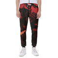 Red Sunset Samurai Print Joggers