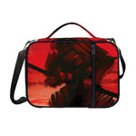 Red Sunset Samurai Print Shoulder Strap Bible Bag