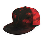 Red Sunset Samurai Print Snapback Cap