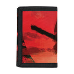 Red Sunset Samurai Print Trifold Wallet