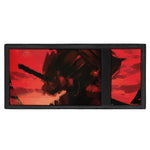 Red Sunset Samurai Print Trifold Wallet