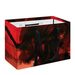 Red Sunset Samurai Print Utility Tote Bag