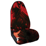 Red Sunset Samurai Print Waterproof Car Seat Cover