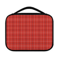 Red Tattersall Pattern Print Classic Bible Case