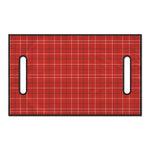 Red Tattersall Pattern Print Golf Cart Seat Cover