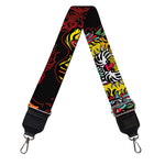 Red Tiger Tattoo Pattern Print Bag Strap